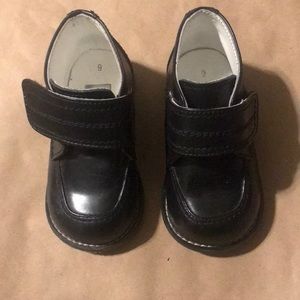Boys Josmo baby/toddler black dress shoes 6
